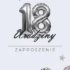 Zaproszenia na 18 urodziny - Stardust