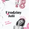 zaproszenia na 18 urodziny personalizowane